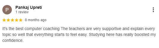 Student Google Review