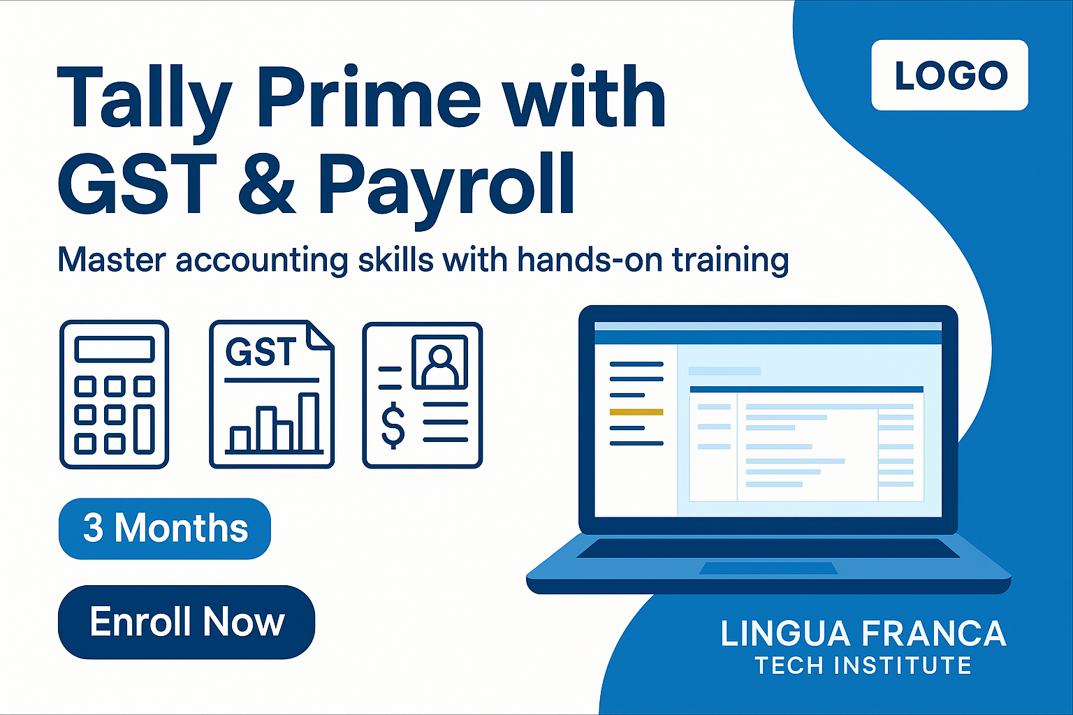 Tally prime with gst and payroll